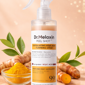 Spray Peeling Aclarador Dr. Melaxin – Renovación Intensiva para Axilas, Entrepierna, Codos y Cuello